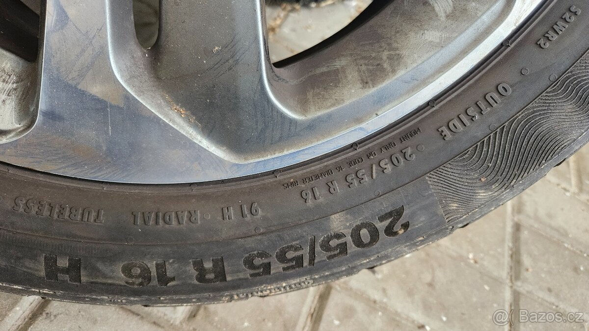 Letní Sada Alu 5x114.3 205/55 R16 Hyundai - 5