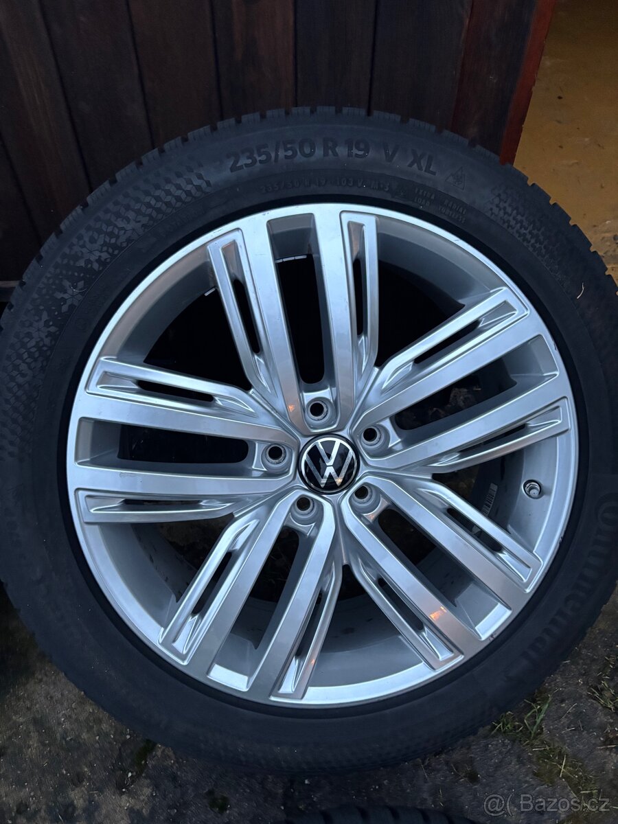 7-8mm zimní VW Tiguan 235/50/19 5x112 et43 Kodiaq - 5