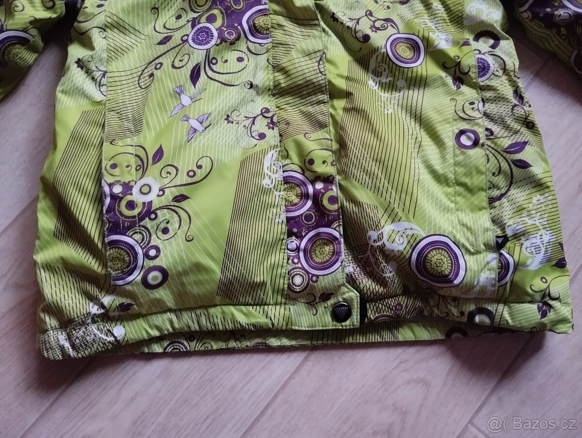 Zelenofialová zimní bunda vel.152/10-12let ICEPEAK - 5