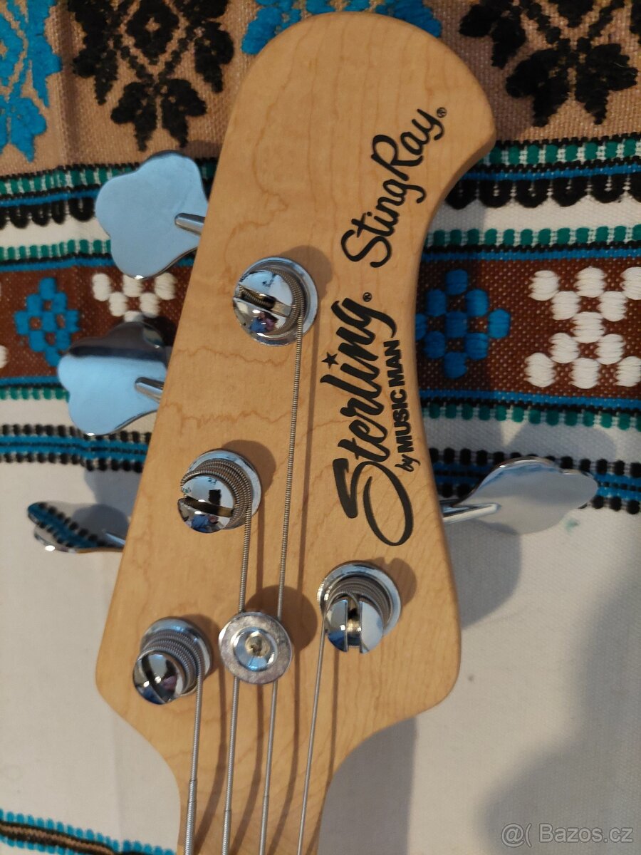 Baskytara Sterling StingRay Short Scale Daphne Blue - 5