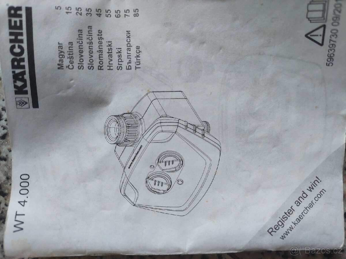 Řídící závlahová jednotka KARCHER - 5