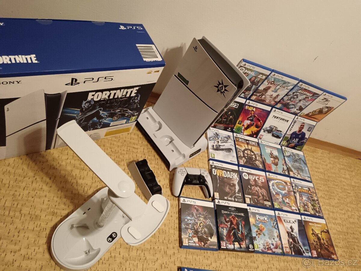 PS5 Slim,Stojan VR,Dokovací St.,Chl. Podstavec. - 5