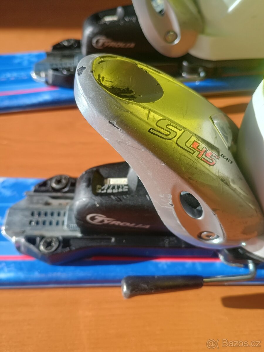 Dětské lyže Alpina Zoom Slopestyle modré 90 cm - 5