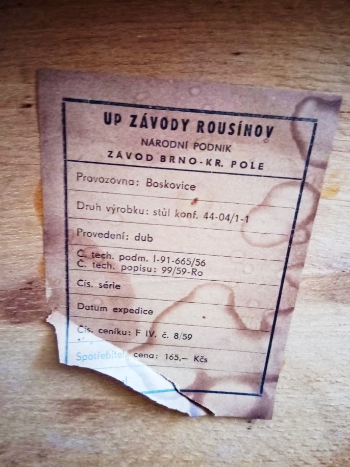 Starožitný stolek k renovaci - 5