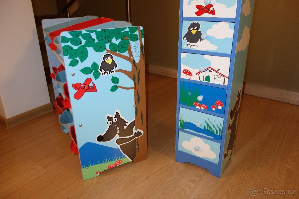 Lidl dětský úložný regál a šuplíky - 5
