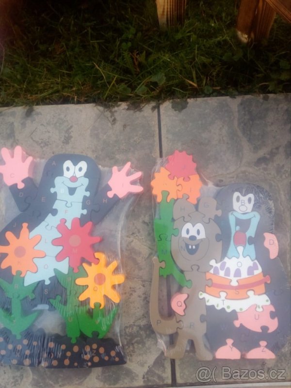 DŘEVĚNÉ A ŠITÉ HRAČKY A DOPLNKY...VĚŠÁK NA OBLEČENÍ - 5