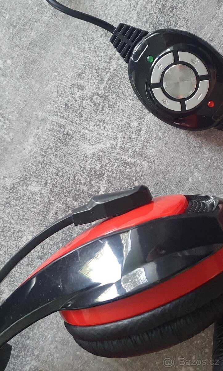 Herní sluchátka Media-Tech s USB - 5