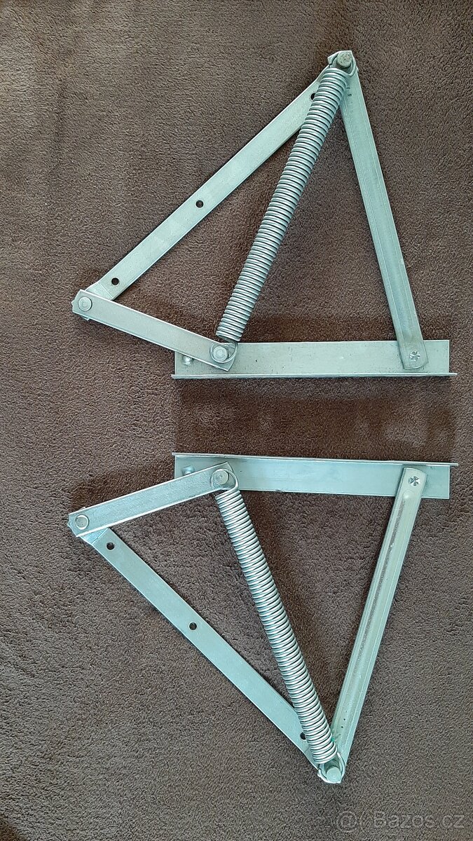 Pružinové výklopné postelové kování. - 5