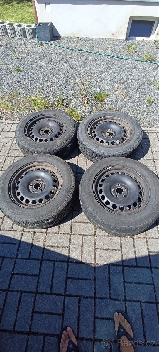 Plechová kola 16 " s policemi - 5