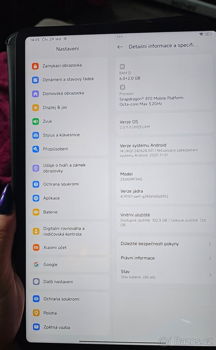 Tablet Xiaomi PAD6 - 5