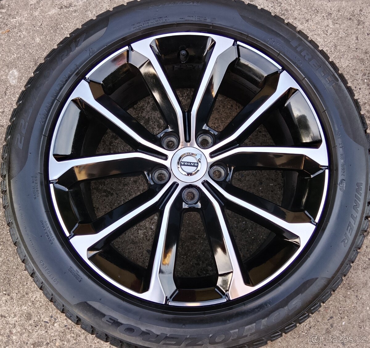 Alu disky originální Volvo S60, V60 5x108 R17 - 5