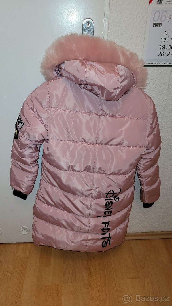 Dámský světle růžový kabát - 5