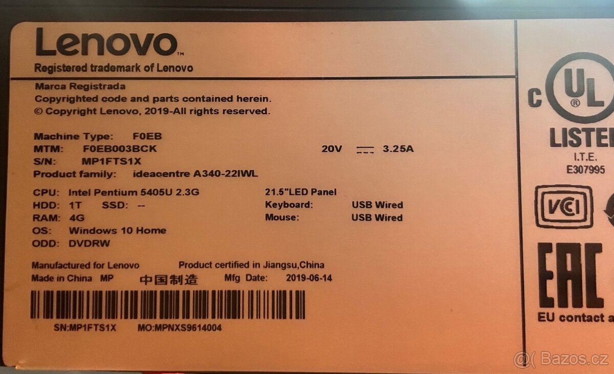 Lenovo IdeaCentre A340-22IWL - 5