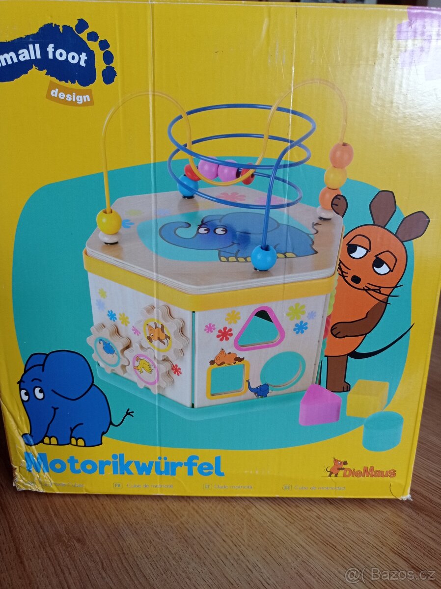 Dřevěná motorická kostka - 5