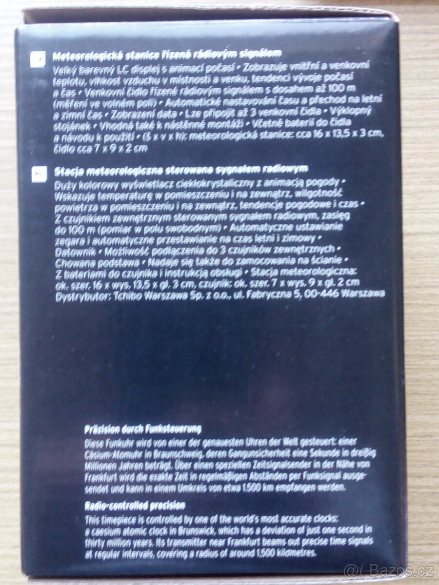 Meterologická stanice počasí TCHIBO (nepoužívaná - 5