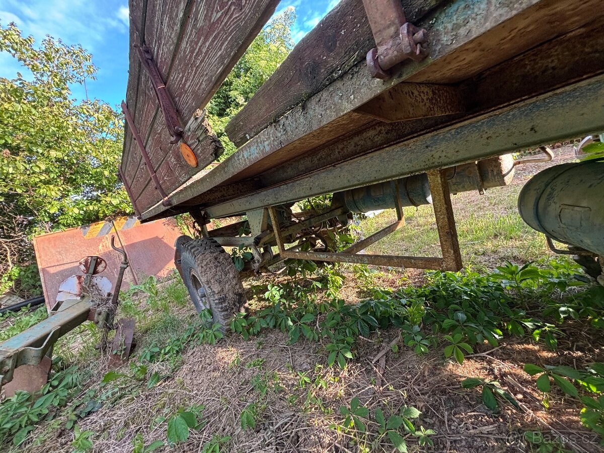 Traktorová vlečka, sklápěcí přívěs - 5