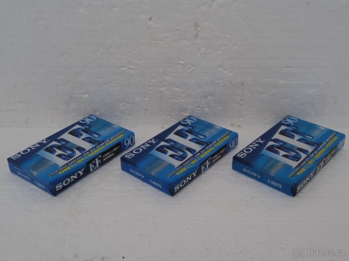 Sony EF90 C-90EFB Retro Audiokazeta - 5