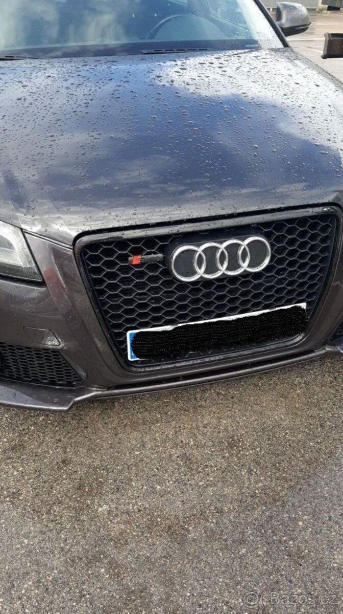 Cierne a sive Napisy S-LINE pre AUDI - 5