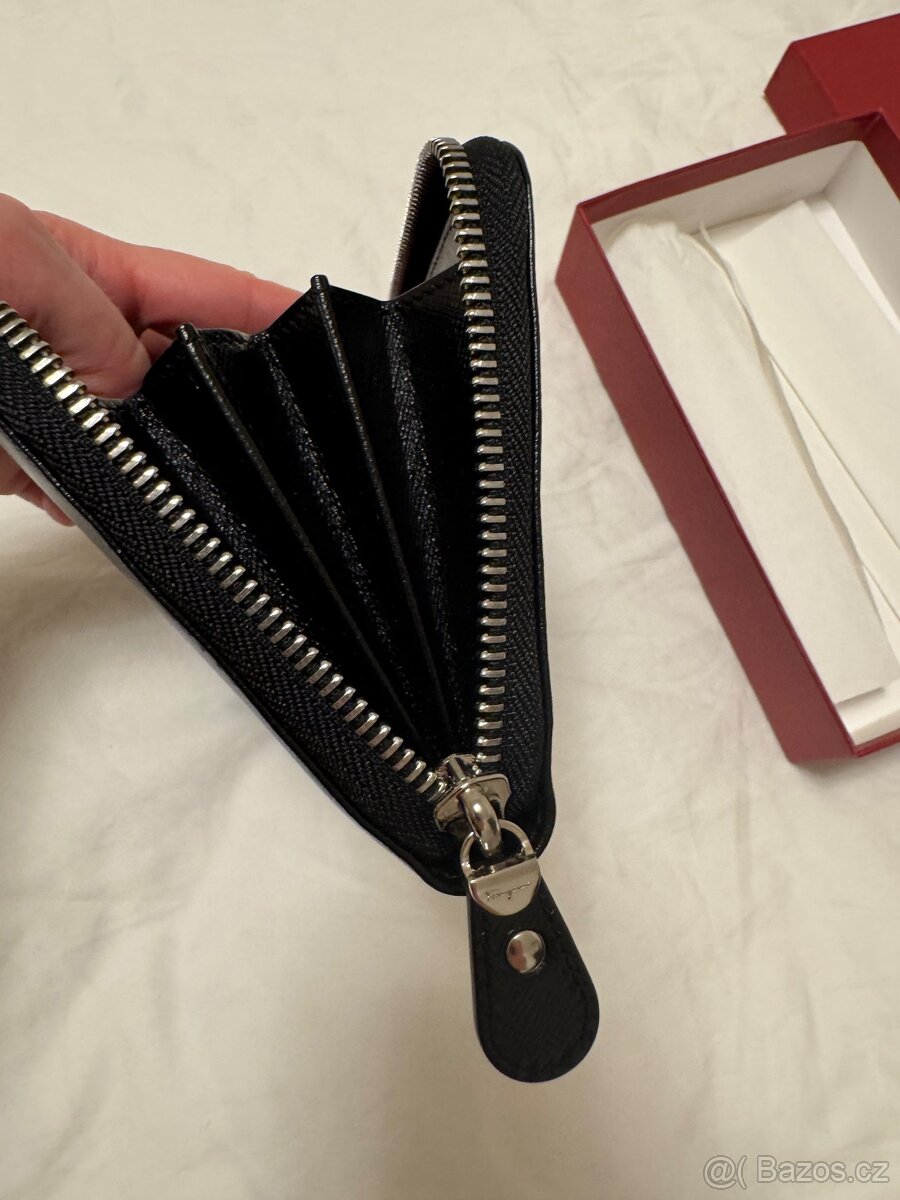 Peněženka Salvatore Ferragamo černá nová - 5