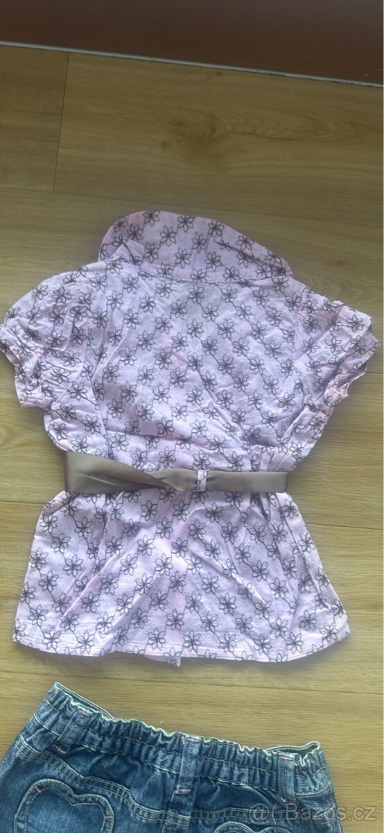 Kratasy + bluzicka zn. George, vel. 104-110 - 5