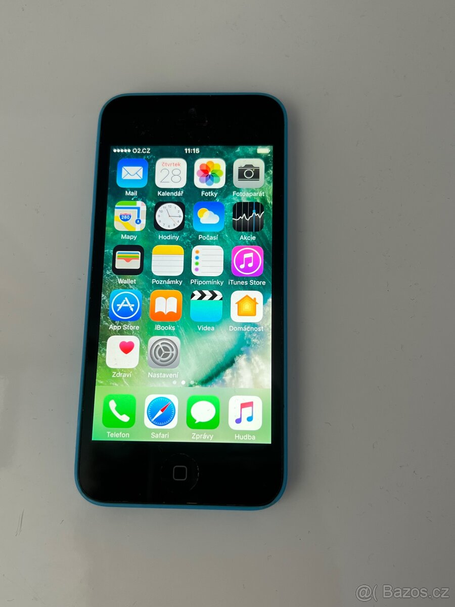iPhone 5C 16gb Modry v dobrem stavu - 5
