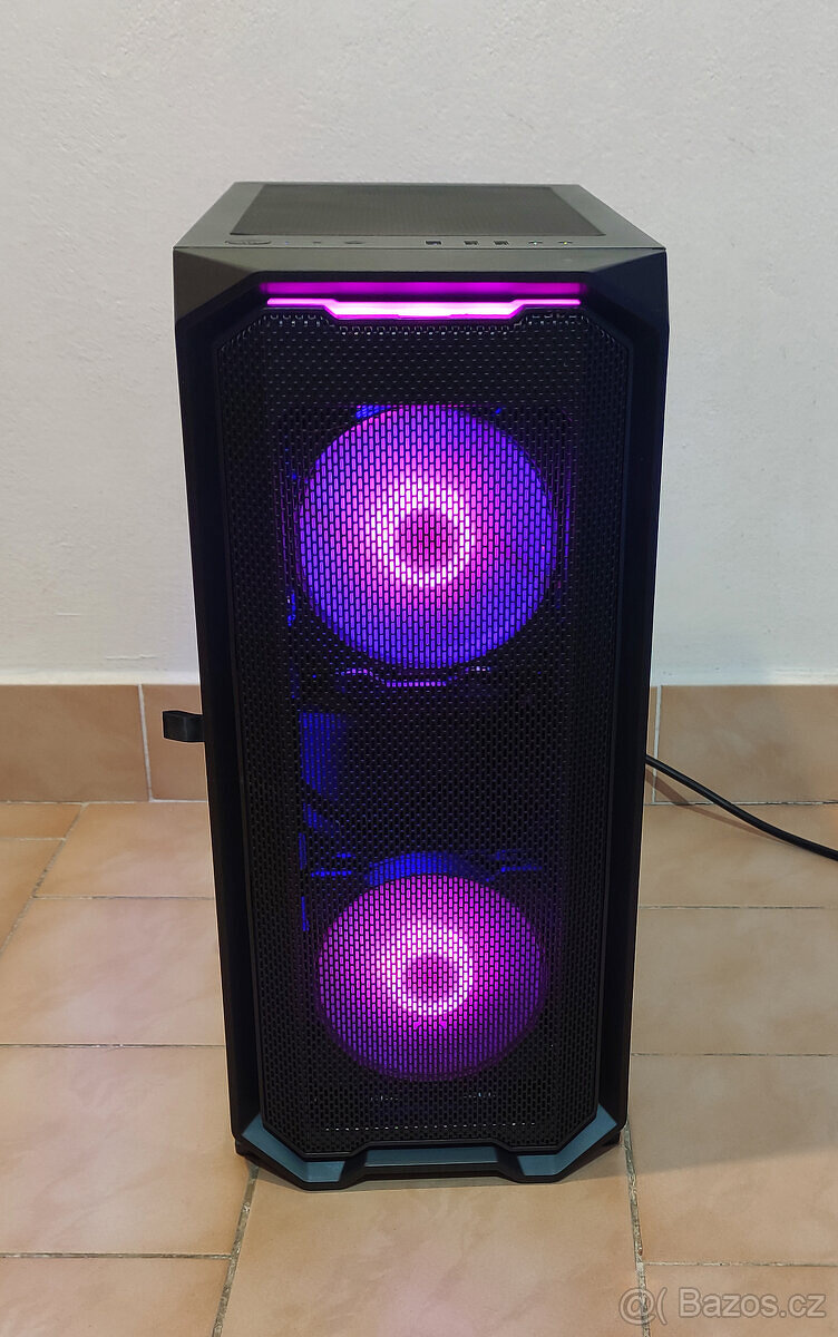 Herní počítač s RX 6600 8GB, Ryzen 5 - 5