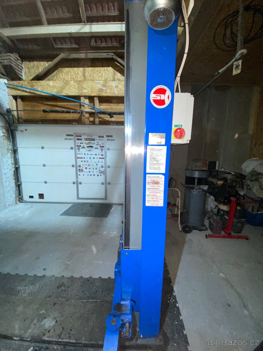 Dvousloupový zvedák Eurolift 3500kg - 5