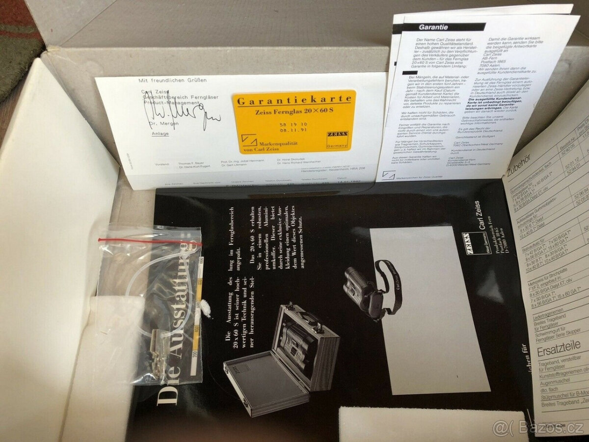 Dalekohled ZEISS 20x60s se stabilizátorem obrazu - 5