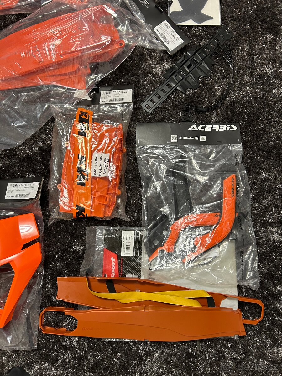 Ktm exc 2020-23, sx 19-22 sada plastov - 5