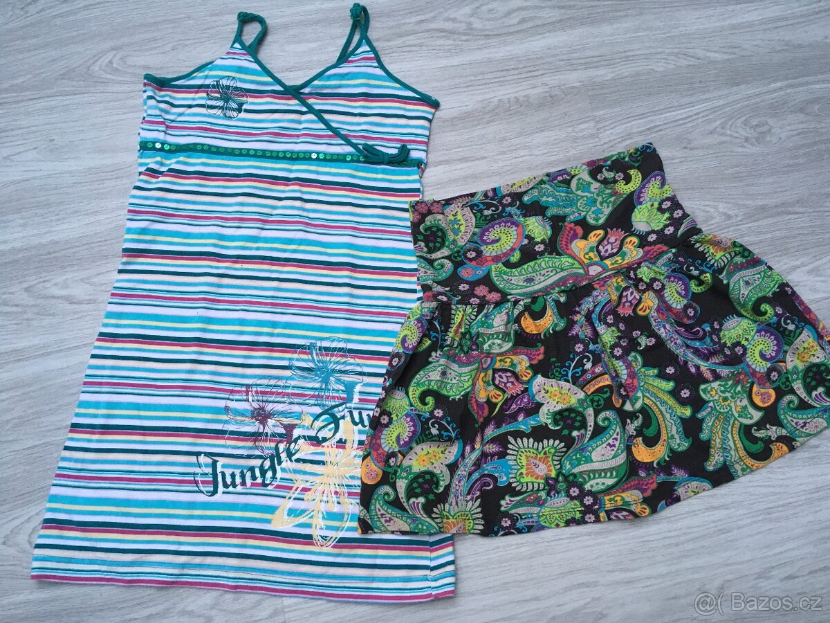 Balík dívčího oblečení vel. 134-146 - 5