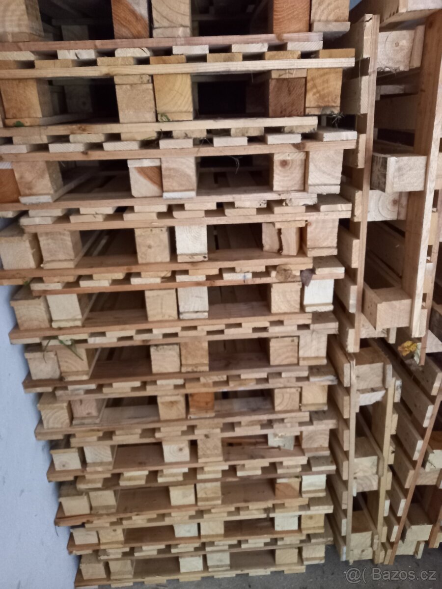 Palety 100/80 nové, celodřevěné - 5