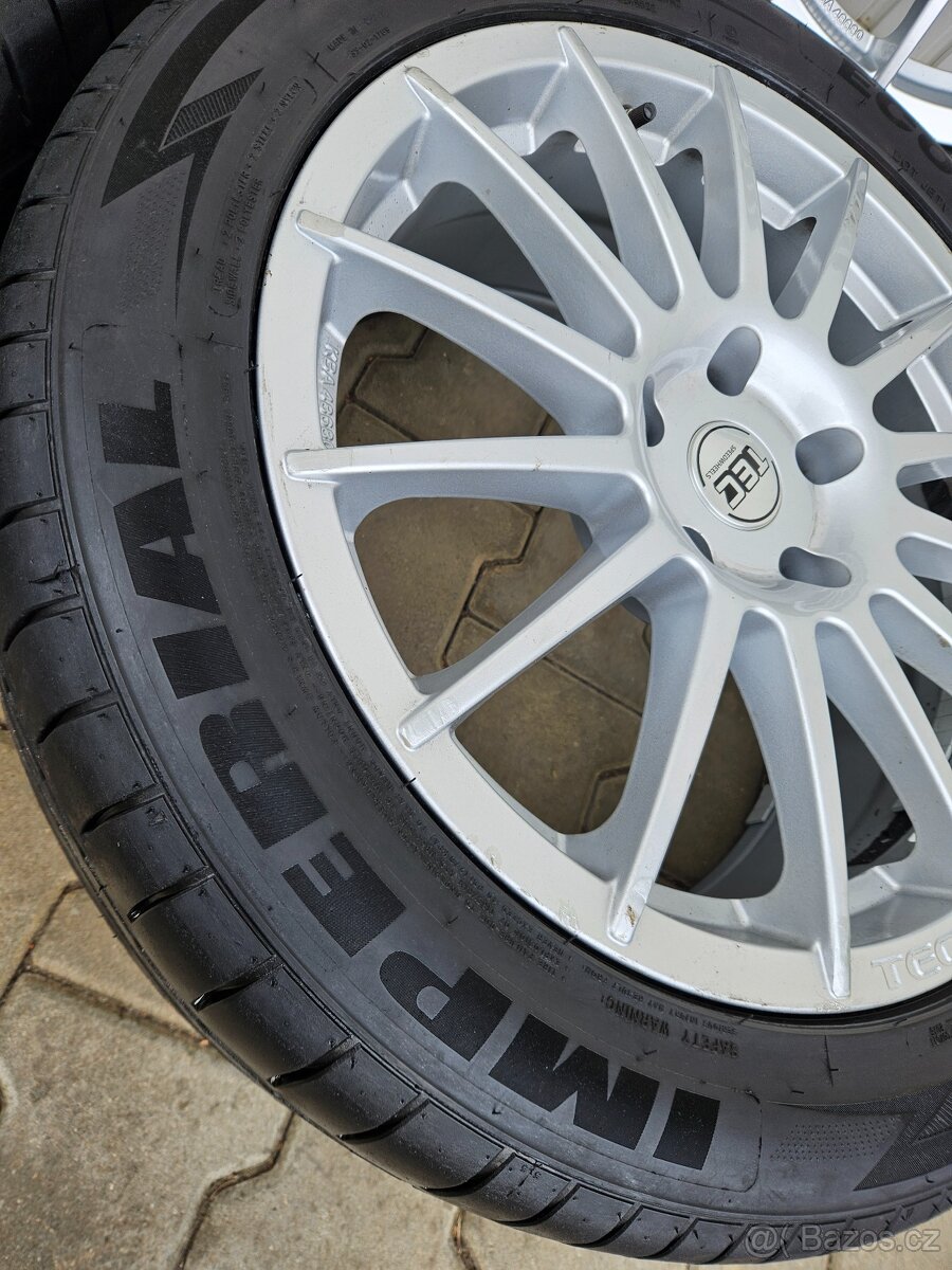 Alu kola ASA tec 5x120 Letní 255/45/18 - 5