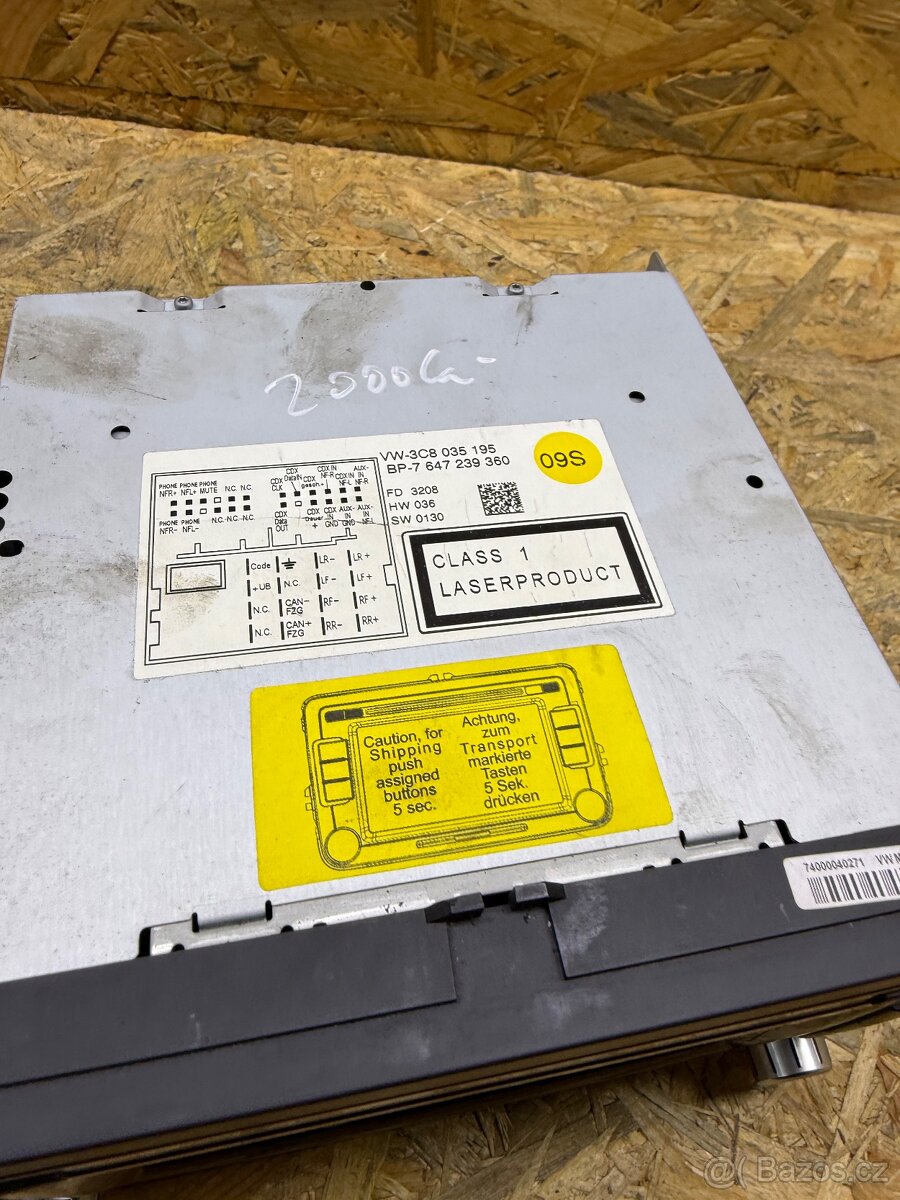 Autoradio VW MID EU UP1 - 5