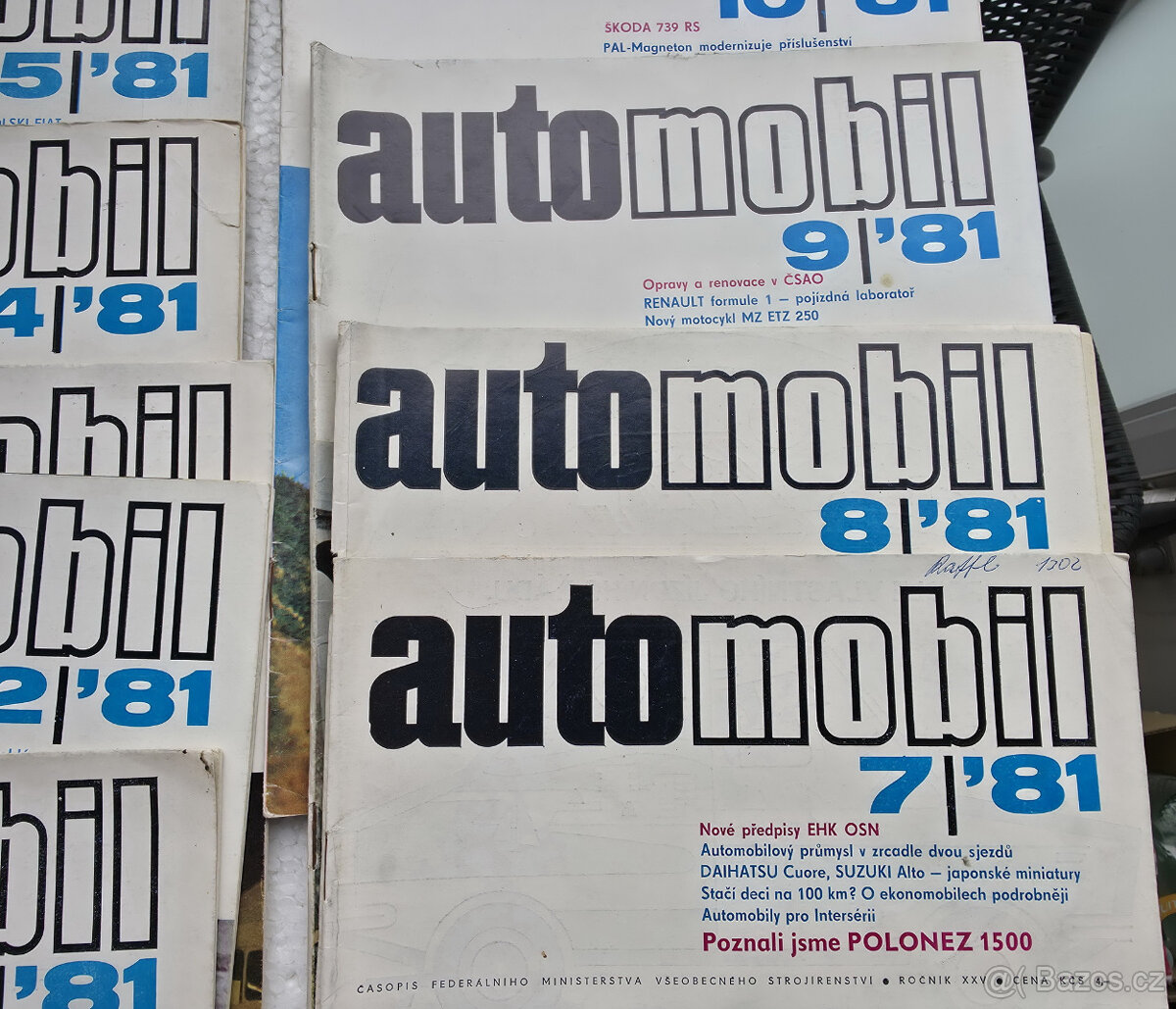 Automobil 1981 - 5