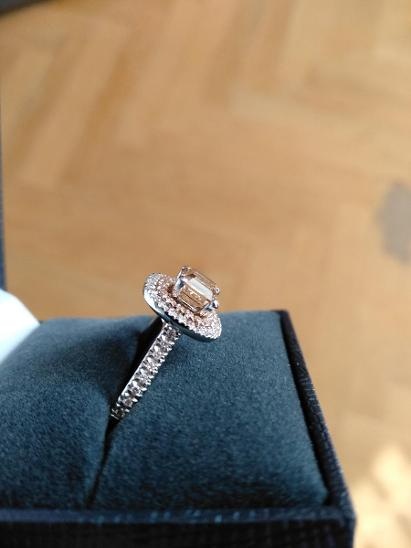 Luxusní 18K prsten s diamanty 1,19ct - certifikát IGI - 5