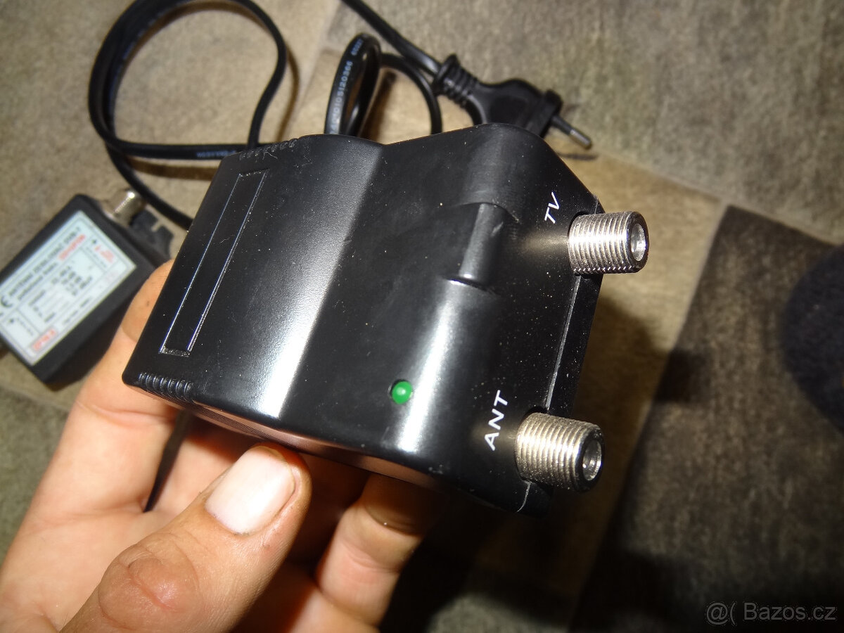 TV DVB-T2 16dB zesilovac ZP16 filtr O2 UFON LTE 4G LPF-782A - 5