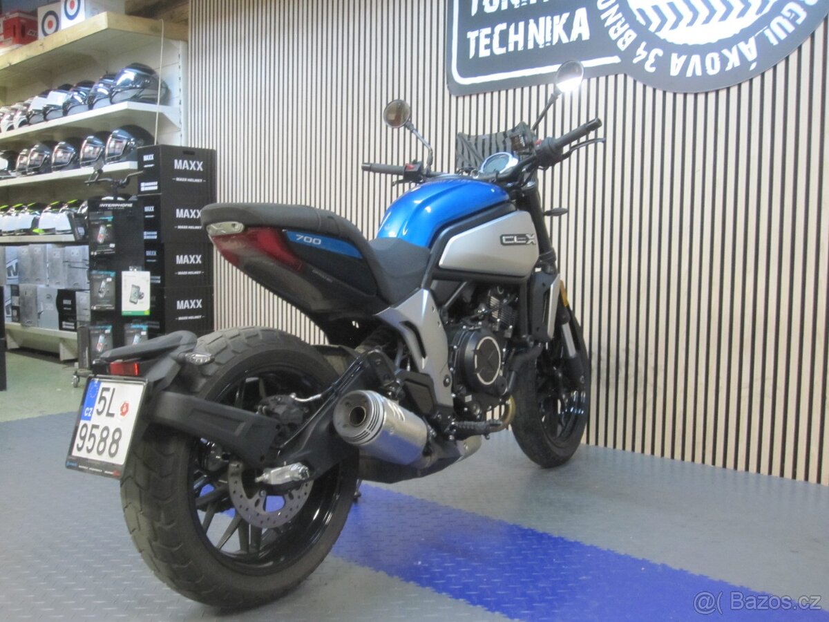 CFMOTO 700CL-X Heritage (modrý) - 5
