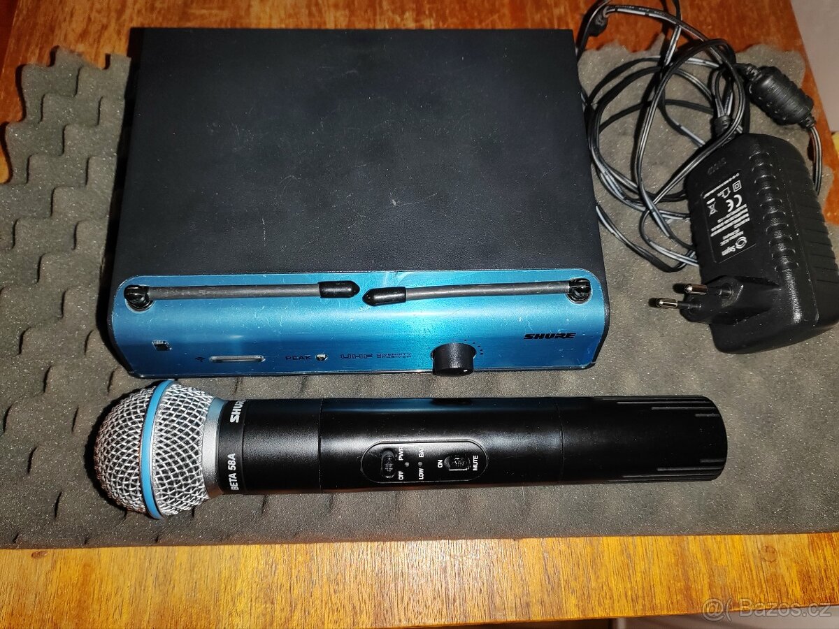 NABÍDKA- bezdrátový set Shure Beta 58A - 5