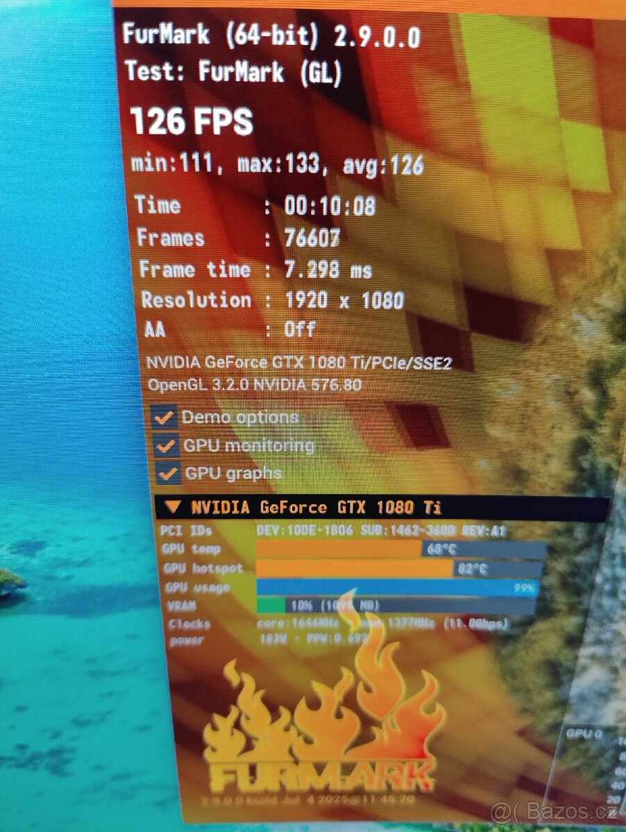 Grafická karta nVidia msi GTX 1080ti 11GB - 5