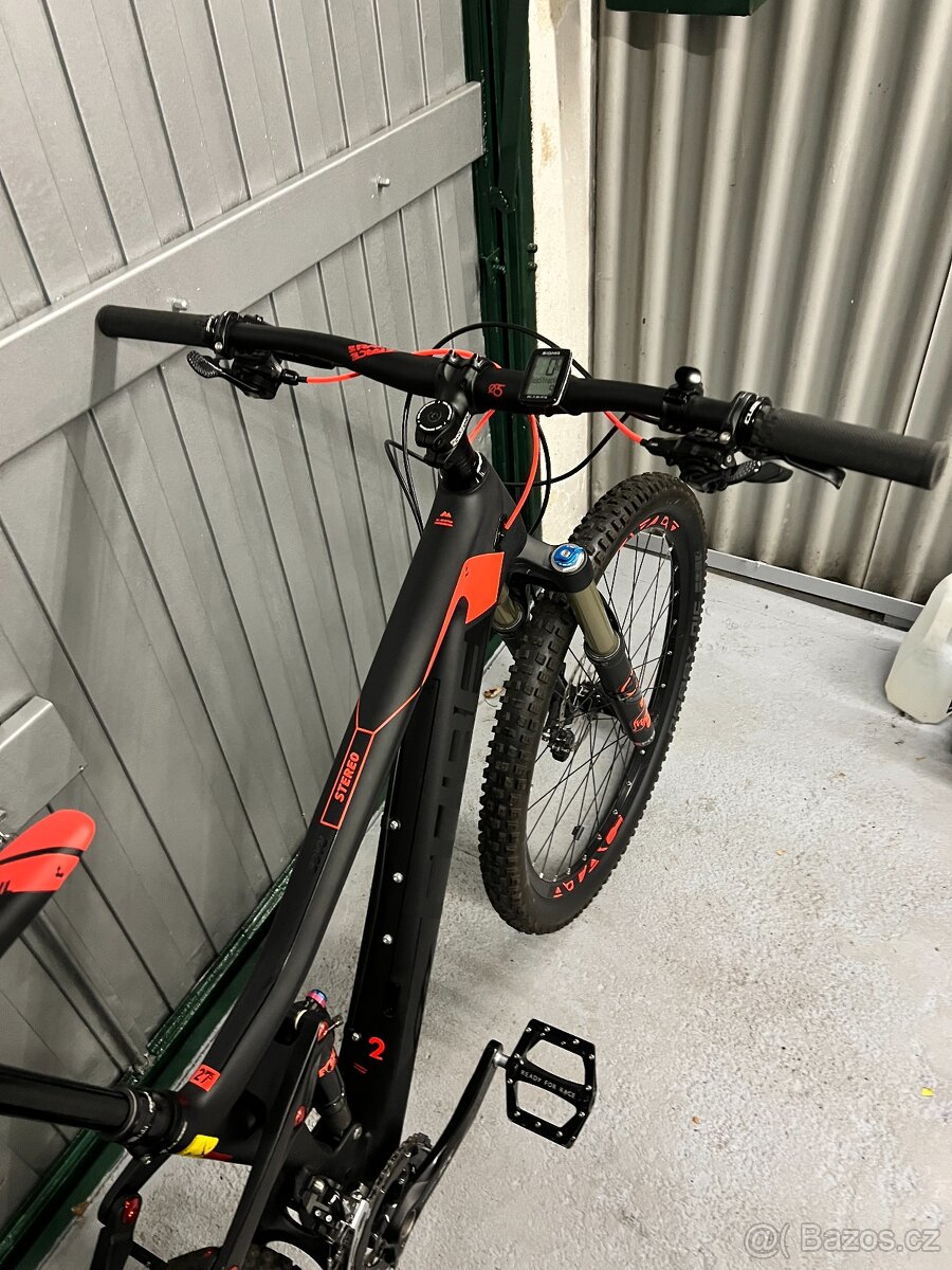 Carbonové kolo CUBE STEREO 140 C:62 Race 27,5 TOP STAV - 5