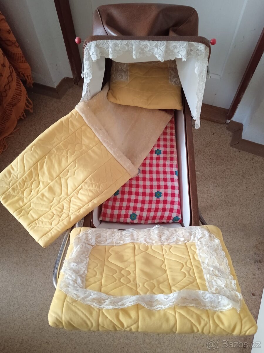 Dětský retro kočárek - 5