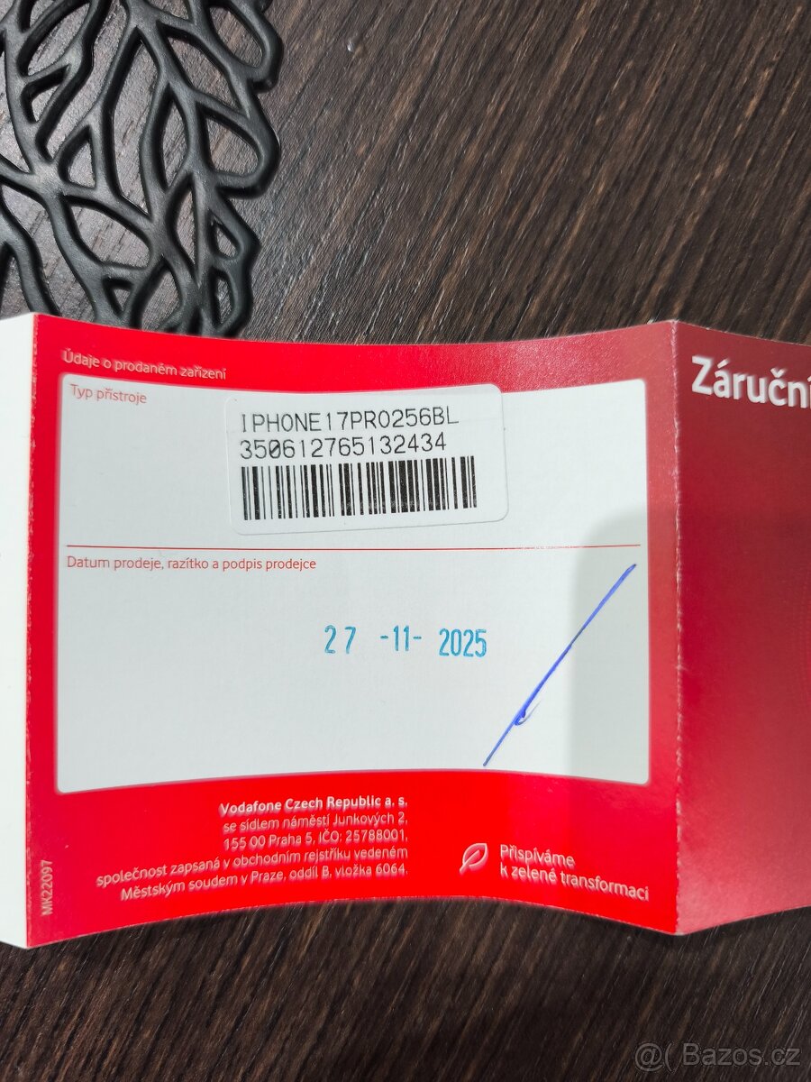 Nový Apple iPhone 17 Pro 256GB Blue,Vodafone - 5