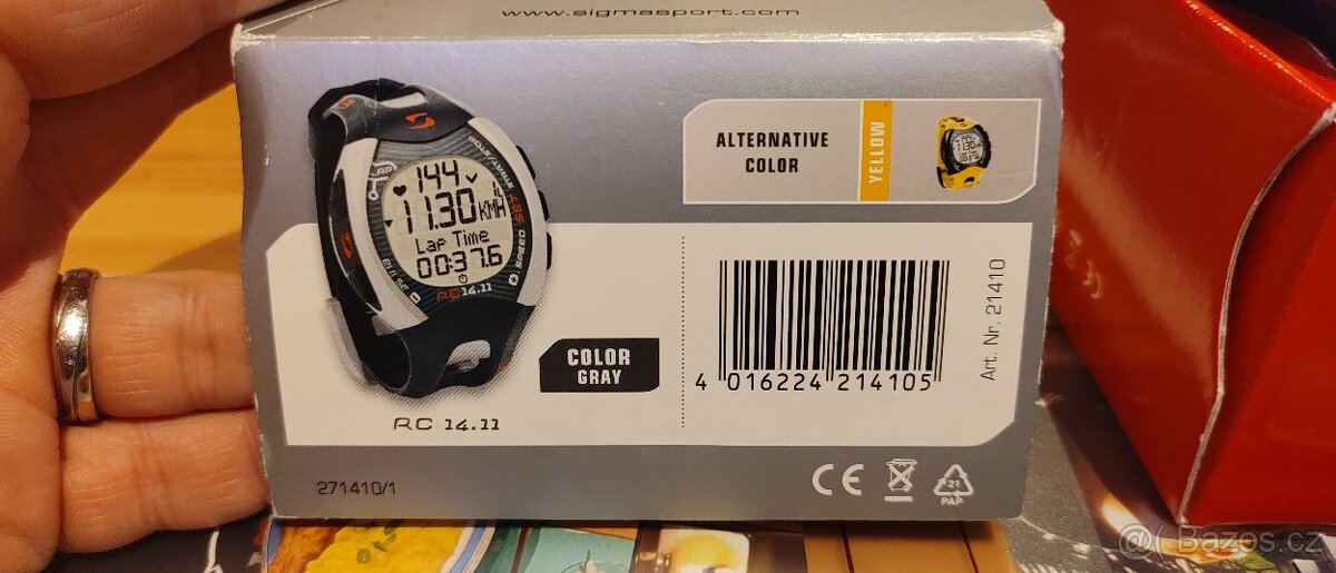Sportterster/hodinky SIGMA 14.11 s kompletním příslušenstvím - 5