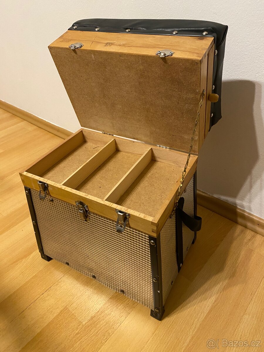 Retro rybářský kufr - 5