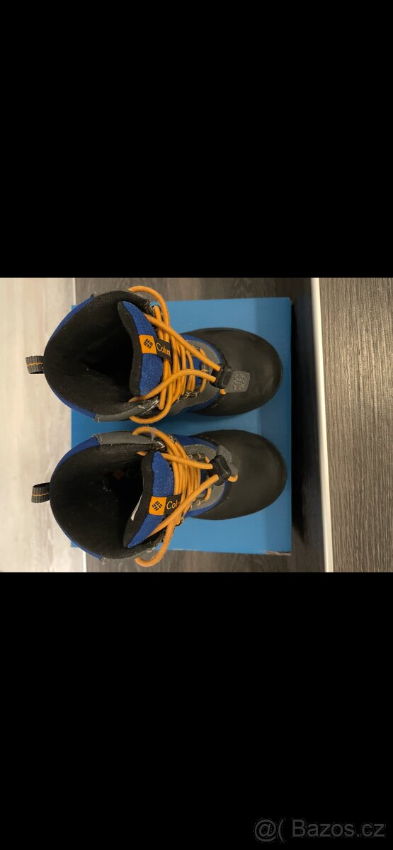 Dětské zimní voděodolné boty / sněhuly Columbia - 5