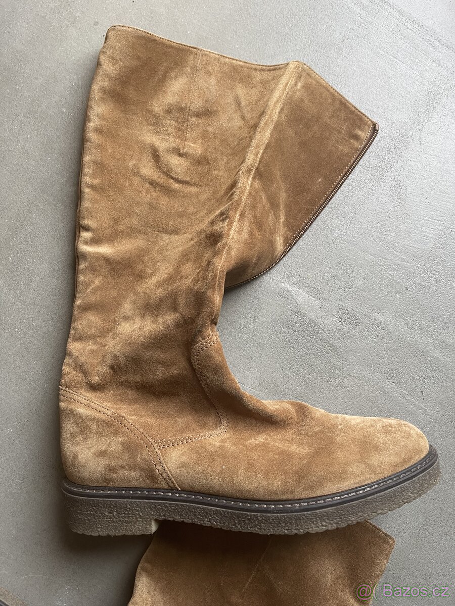 kozačky semišové GABOR - 5