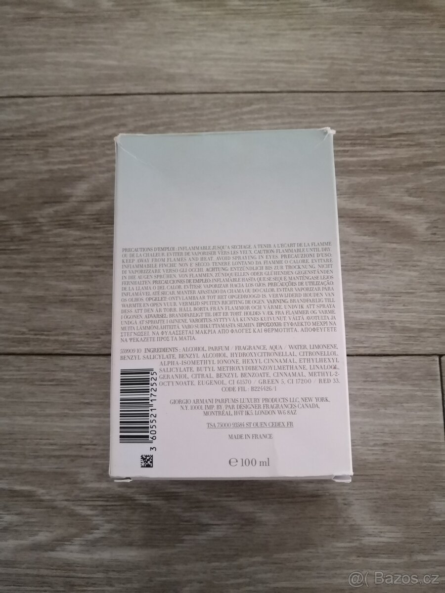 Armani Acqua di Gioia 100ml - 5