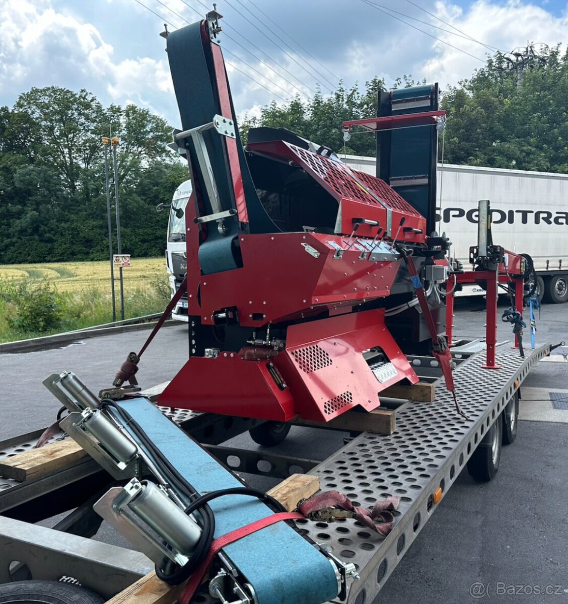 Štípací automat Balfor 416 pohon traktor - 5