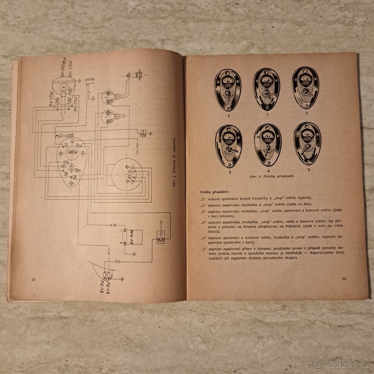 Jawa 500 OHC, originál príručka - 5