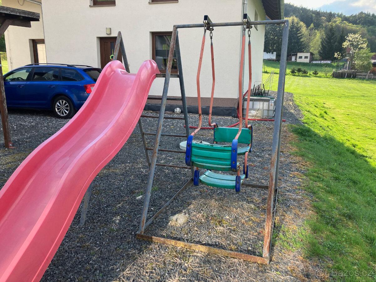 Dětské železné hřiště / prolézačka - 5